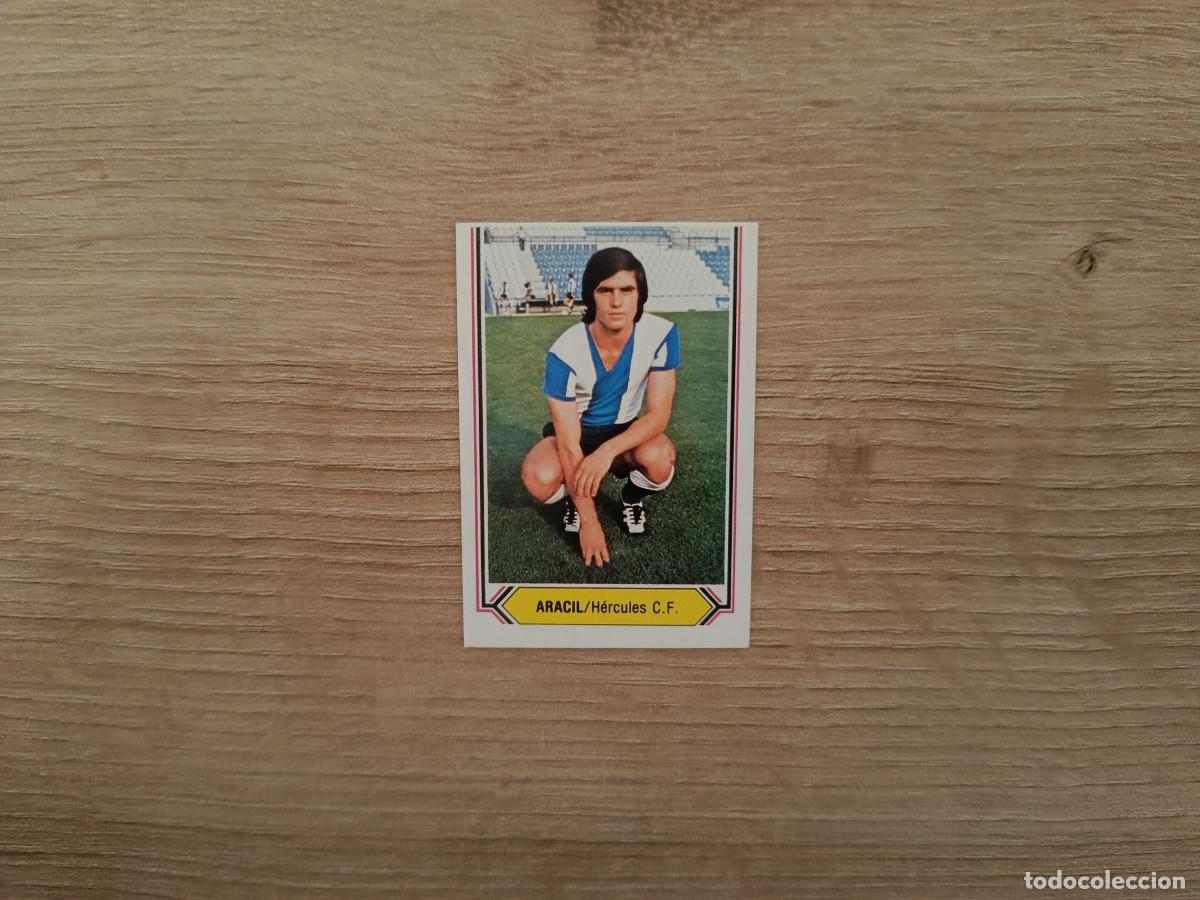 Cartes &agrave; collectionner de Football: CROMO DE FUTBOL LIGA ESTE ARACIL HERCULES SIN PEGAR NUNCA PEGADO 80 81 1980 1981 D526