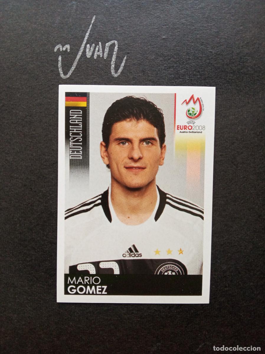 Cromos de F&uacute;tbol: N&ordm; 224 MARIO GOMEZ ALEMANIA BAYERN MUNCHEN ⚽ PANINI &reg; UEFA EURO 2008 EUROCOPA 08 SIN PEGAR NUEVO