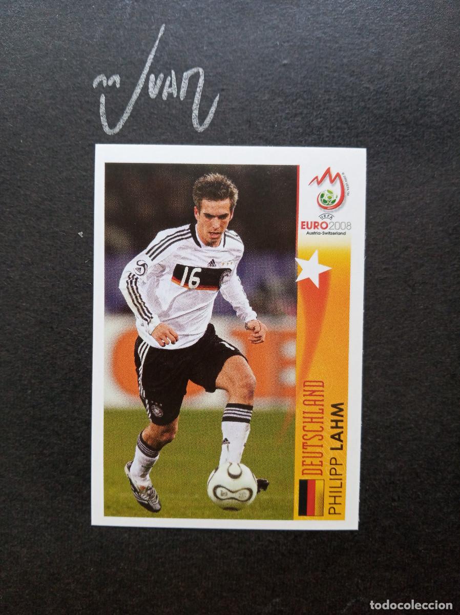 Fu&szlig;ball-Sticker: N&ordm; 480 PHILIPP LAHM ALEMANIA BAYERN MUNCHEN ⚽ PANINI &reg; UEFA EURO 2008 EUROCOPA 08 SIN PEGAR NUEVO