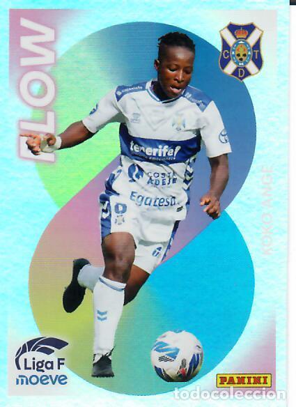 Fu&szlig;ball-Sticker: CROMO PANINI LIGA FEMENINA F 2025-26 (25 - 26) - FLOW N&ordm; 357 - KOKO ANGE - COSTA ADEJE