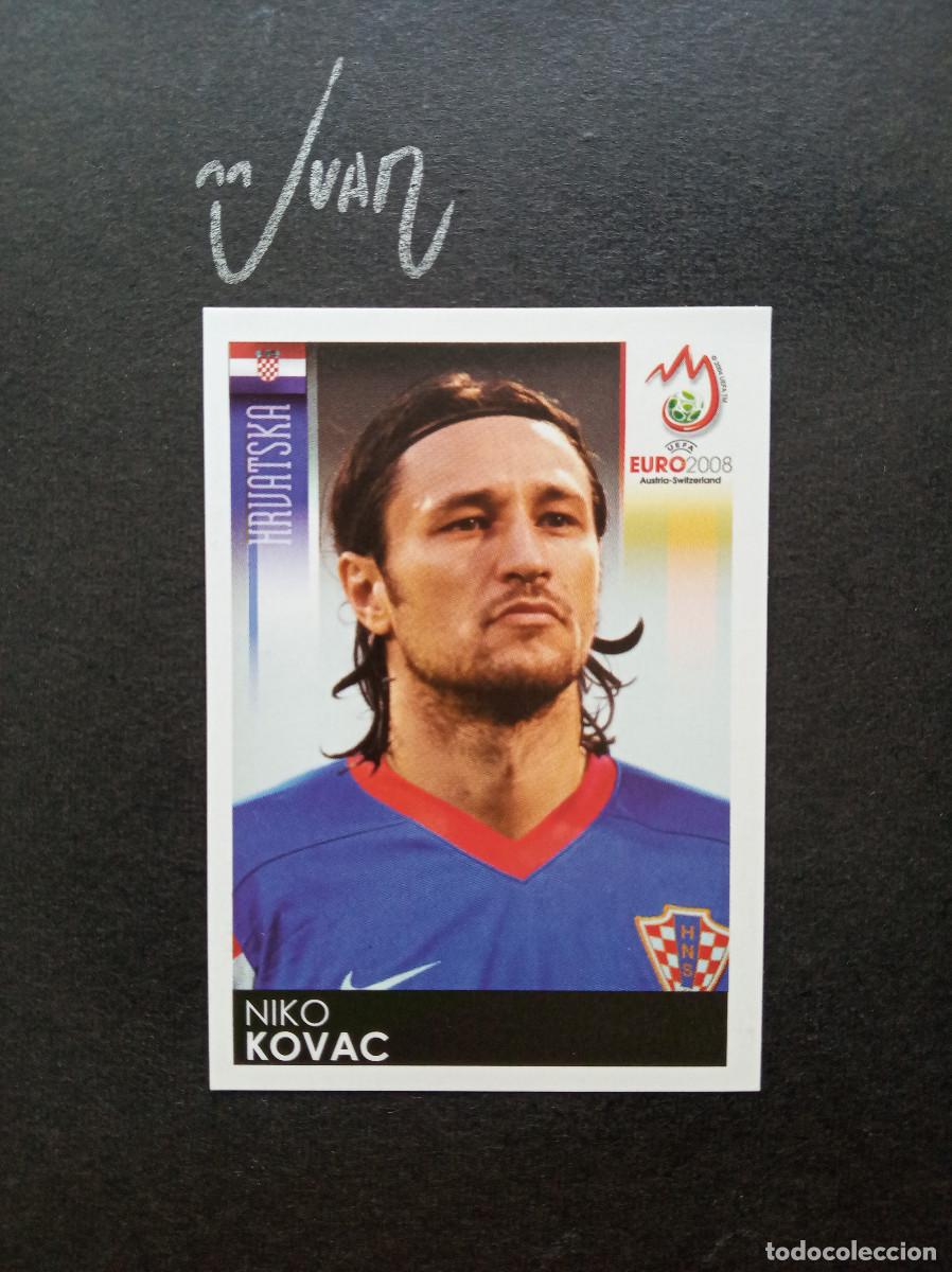 Cromos de Futebol: N&ordm; 190 NIKO KOVAC CROACIA BAYERN MUNCHEN ⚽ PANINI &reg; UEFA EURO 2008 EUROCOPA 08 SIN PEGAR NUEVO