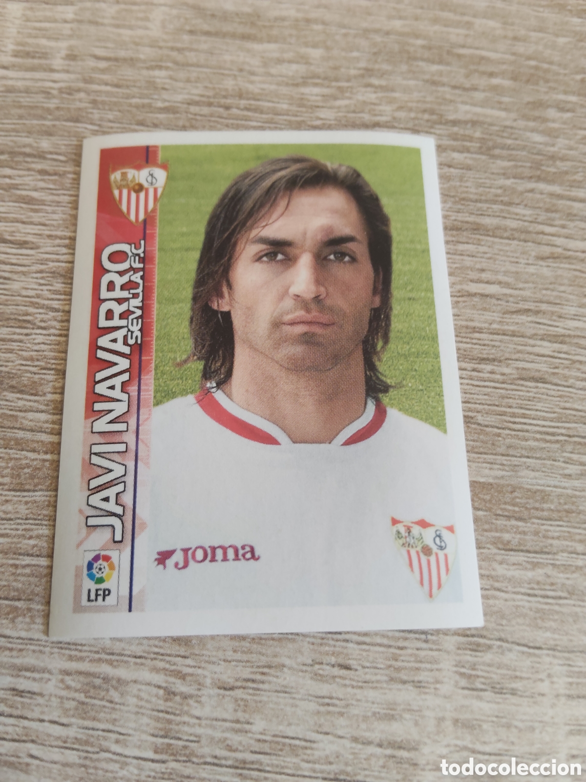 Cromos de F&uacute;tbol: Panini superliga de estrellas 2003 2004 03 04 331 Javi Navarro Sevilla