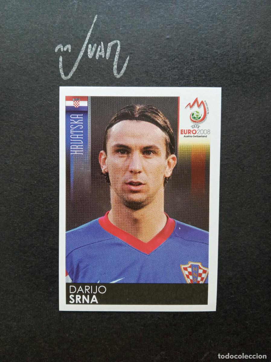 Cromos de Futebol: N&ordm; 191 DARIJO SRNA CROACIA SHAKHTAR DONETSK ⚽ PANINI &reg; UEFA EURO 2008 EUROCOPA 08 SIN PEGAR NUEVO