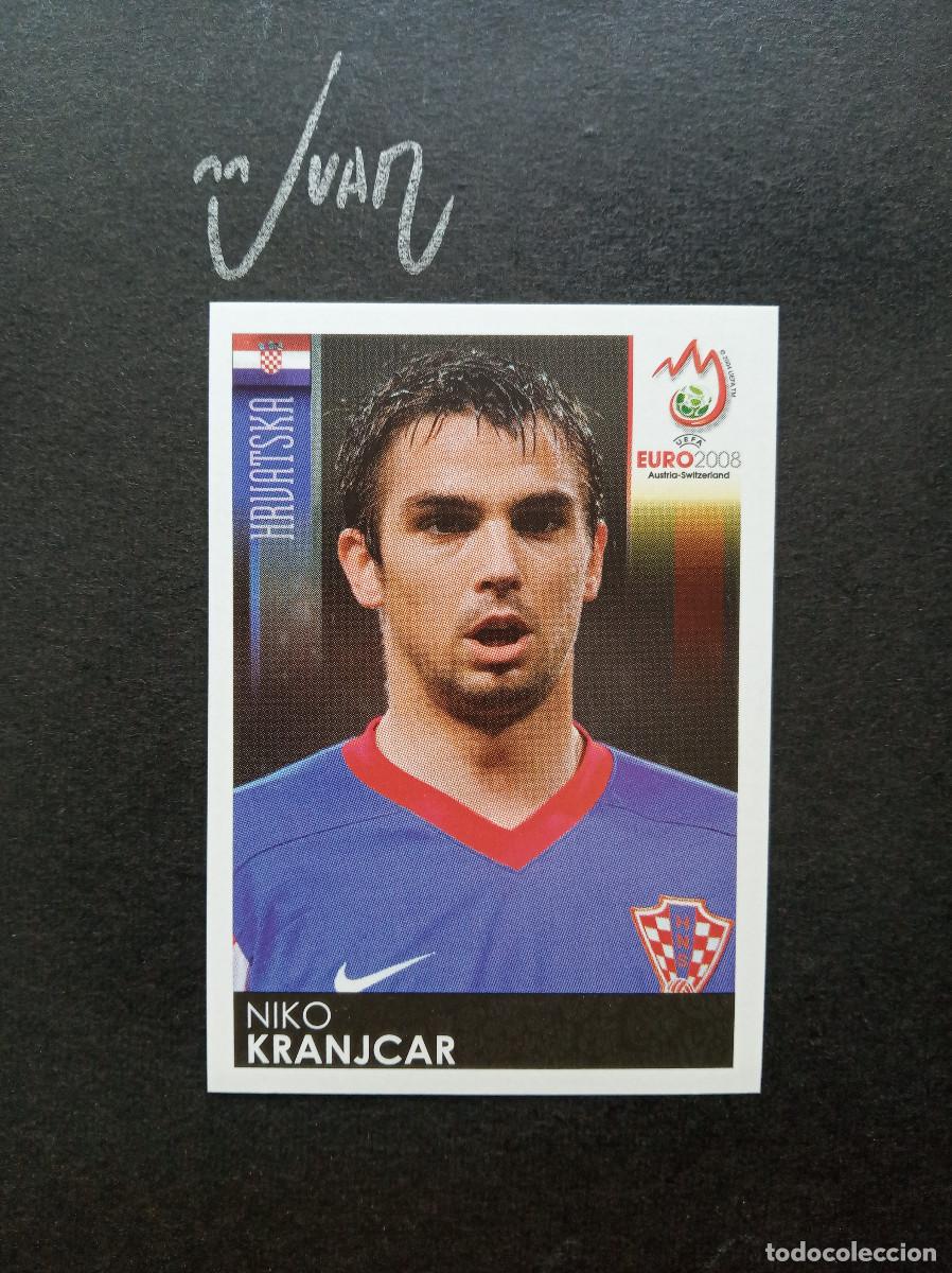 Cromos de Futebol: N&ordm; 193 NIKO KRANJCAR CROACIA TOTTENHAM HOSPUR ⚽ PANINI &reg; UEFA EURO 2008 EUROCOPA 08 SIN PEGAR NUEVO