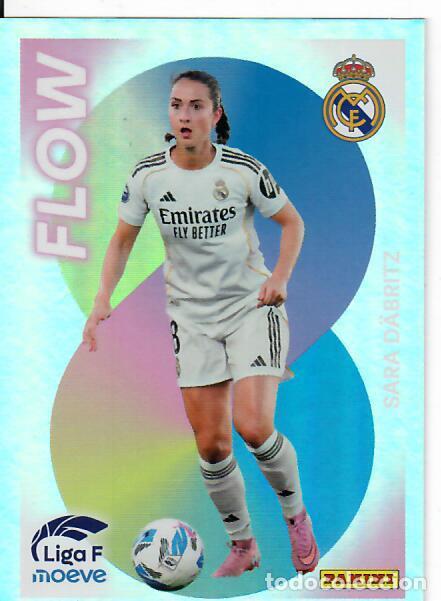 Cromos de Futebol: CROMO PANINI LIGA FEMENINA F 2025-26 (25 - 26) - FLOW N&ordm; 362 - SARA D&Auml;BRITZ - REAL MADRID