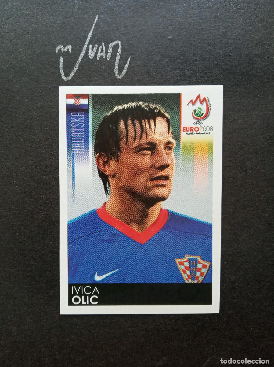 Cromos de F&uacute;tbol: N&ordm; 198 IVICA OLIC CROACIA BAYERN MUNCHEN ⚽ PANINI &reg; UEFA EURO 2008 EUROCOPA 08 SIN PEGAR NUEVO