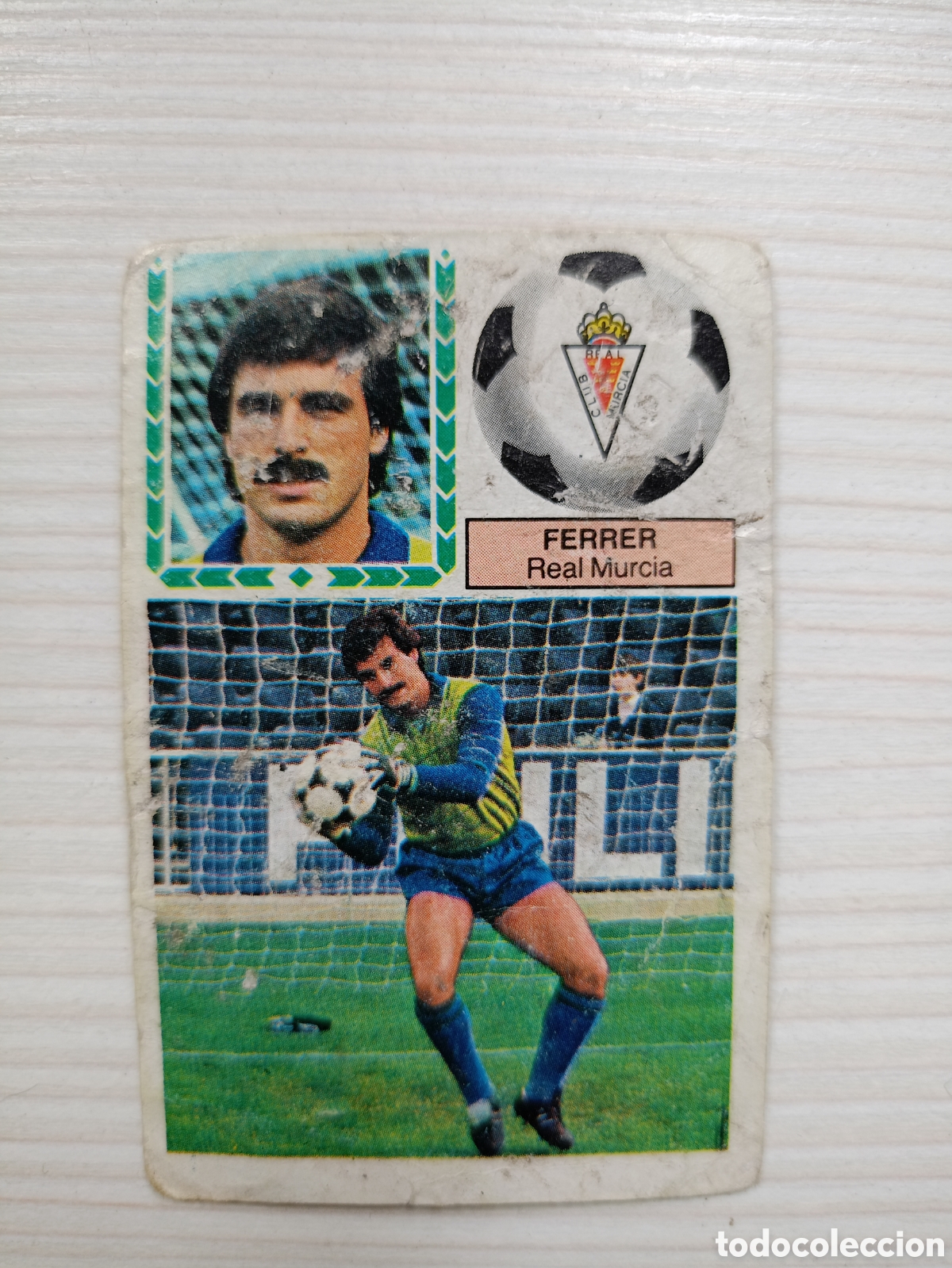 Cromos de F&uacute;tbol: LIGA 83/84 ESTE - Ferrer ( Real Murcia ) &Uacute;ltimo Fichaje n. 3 sin pegar 1983/84