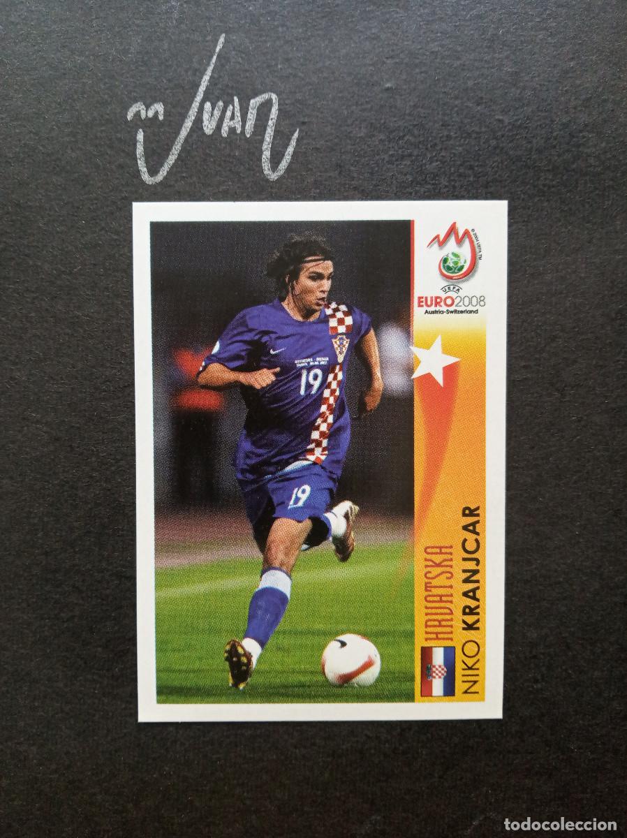 Cromos de F&uacute;tbol: N&ordm; 482 NIKO KRANJCAR CROACIA TOTTENHAM HOSPUR ⚽ PANINI &reg; UEFA EURO 2008 EUROCOPA 08 SIN PEGAR NUEVO