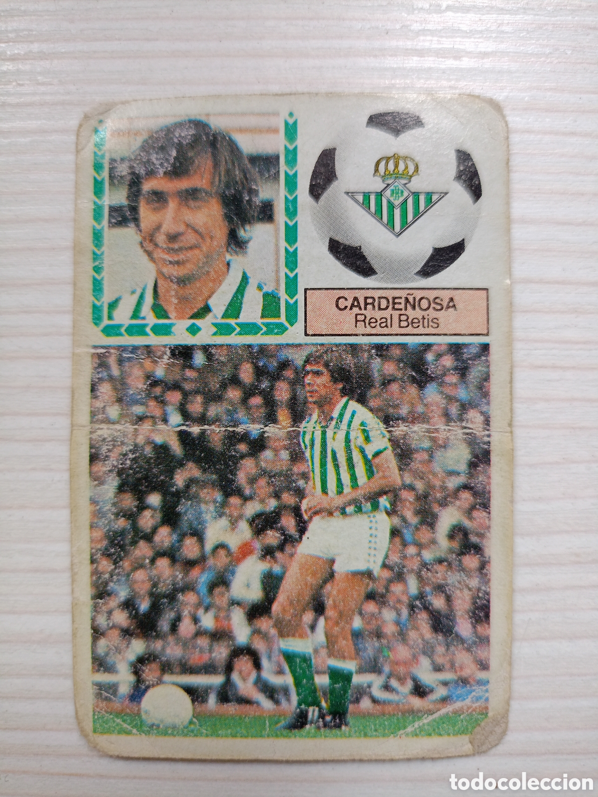 Cromos de F&uacute;tbol: CARDE&Ntilde;OSA (R. BETIS) - LIGA 83/84 - EDICIONES ESTE