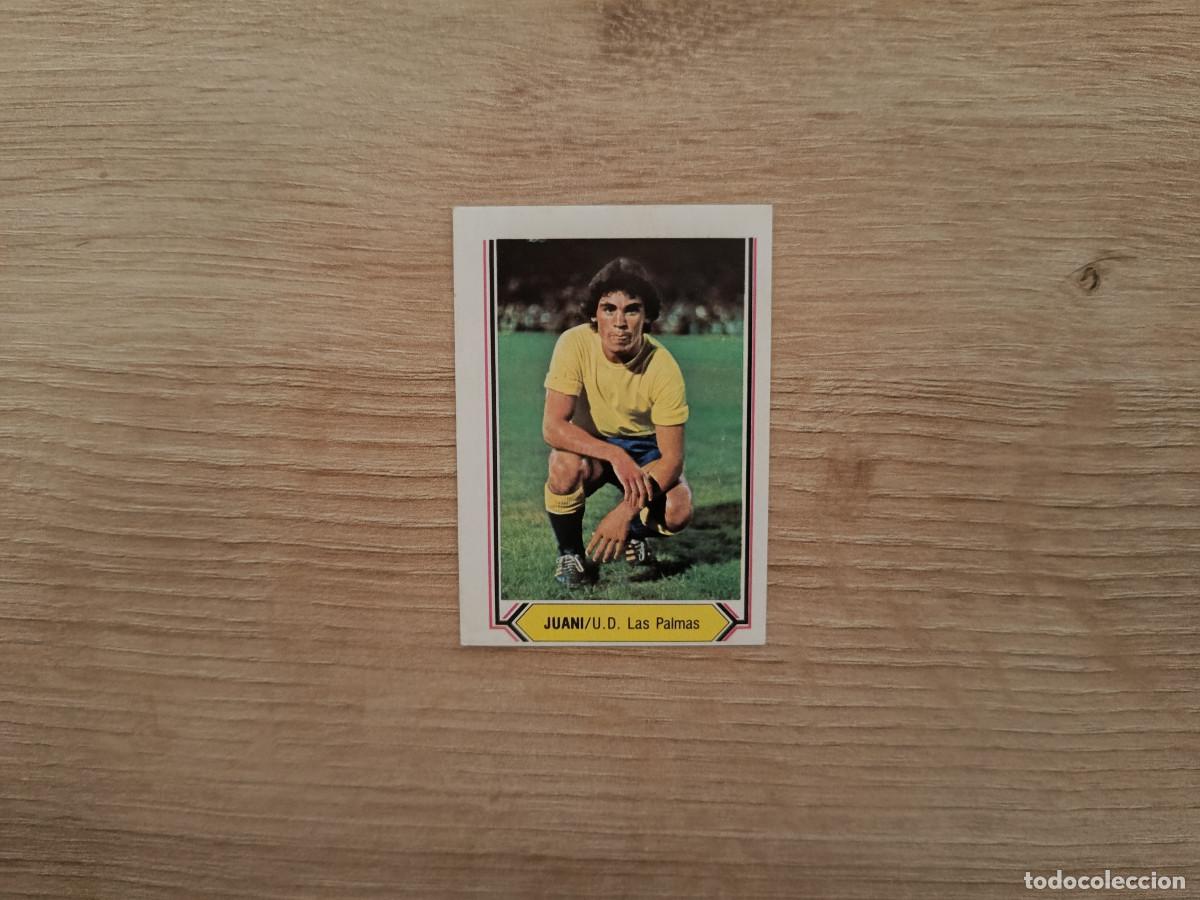 Cromos de F&uacute;tbol: CROMO DE FUTBOL LIGA ESTE JUANI LAS PALMAS SIN PEGAR NUNCA PEGADO 80 81 1980 1981 D526