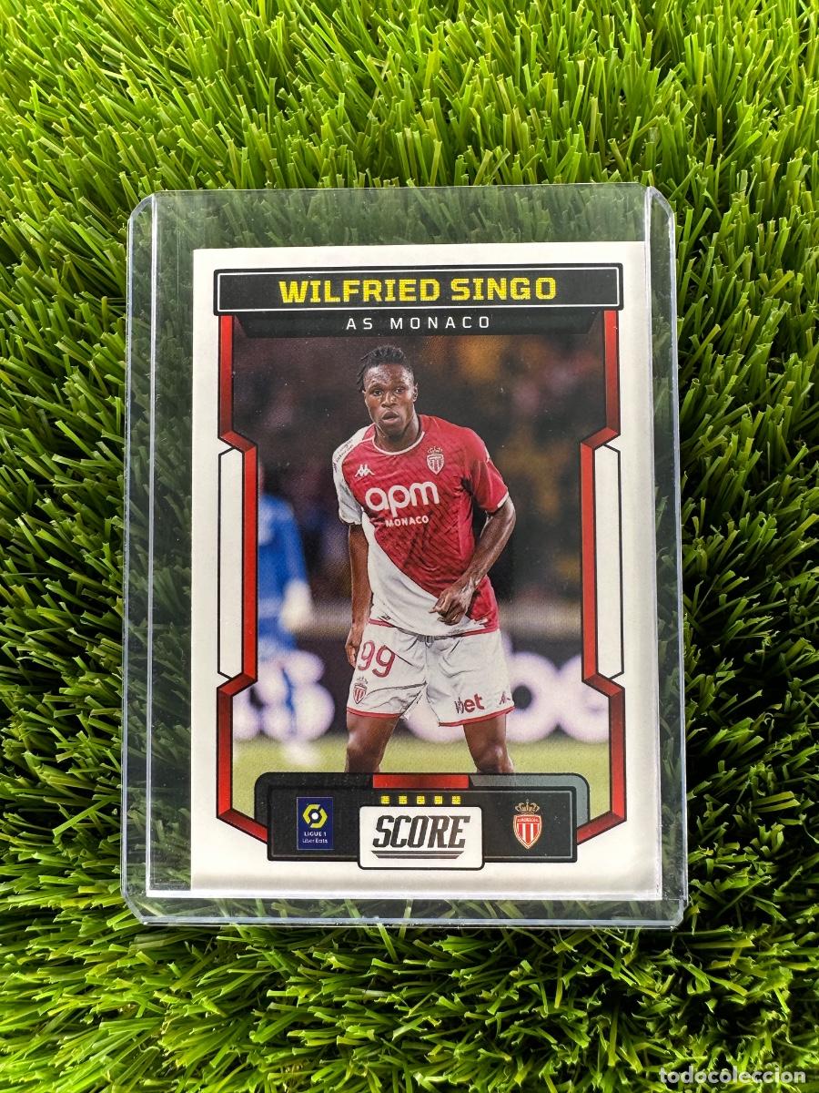 Cromos de F&uacute;tbol: N&ordm; 10 Wilfried Singo AS M&oacute;naco Panini Score Ligue 1 23 24