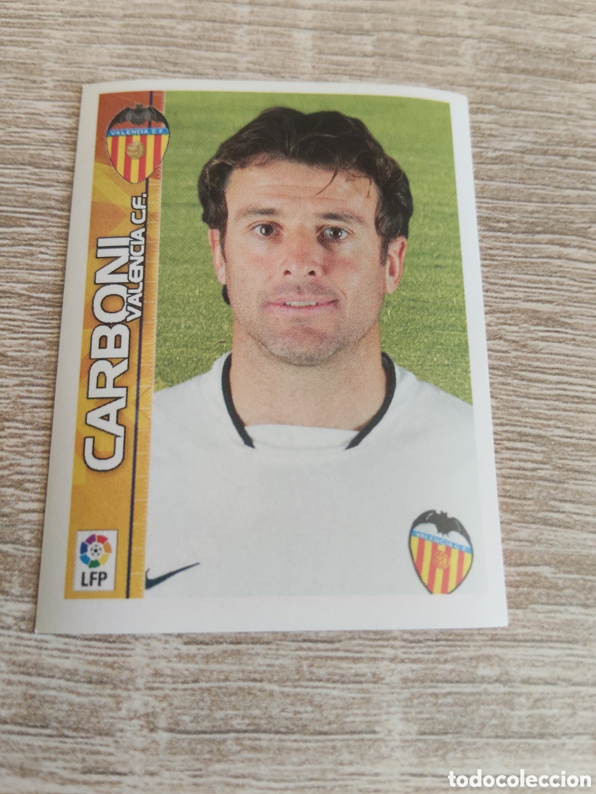 Cromos de F&uacute;tbol: Panini superliga 2003 2004 03 04 372 Carboni Valencia
