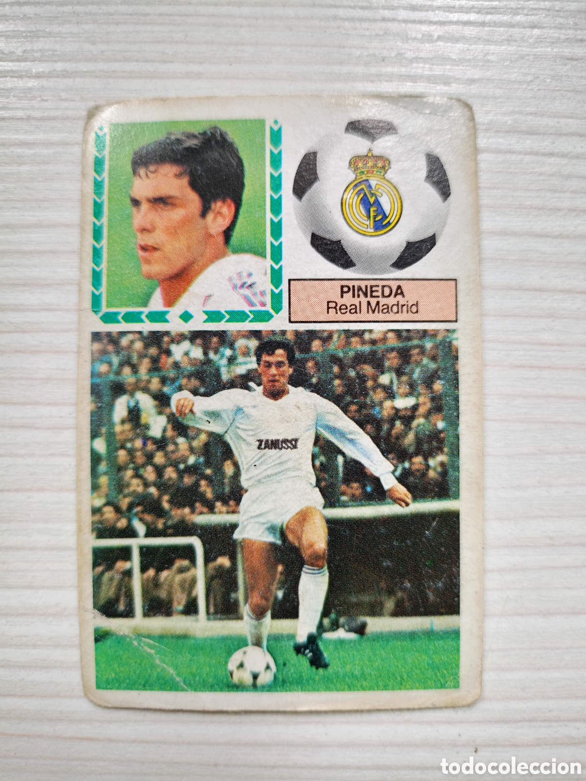 Cromos de F&uacute;tbol: PINEDA DEL R. MADRID DE EDICIONES ESTE 83-84, NUNCA PEGADO ( C )