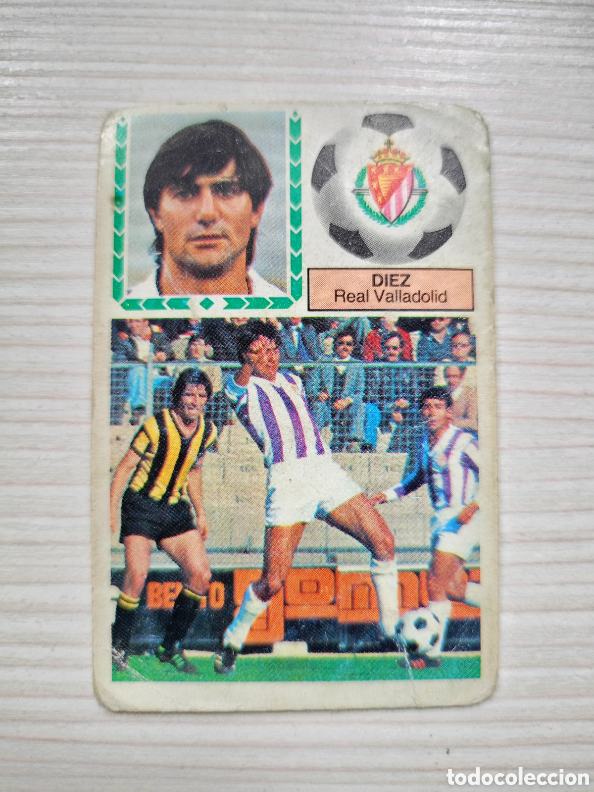 Cromos de F&uacute;tbol: D&Iacute;EZ DEL VALLADOLID DE EDICIONES ESTE 83-84,