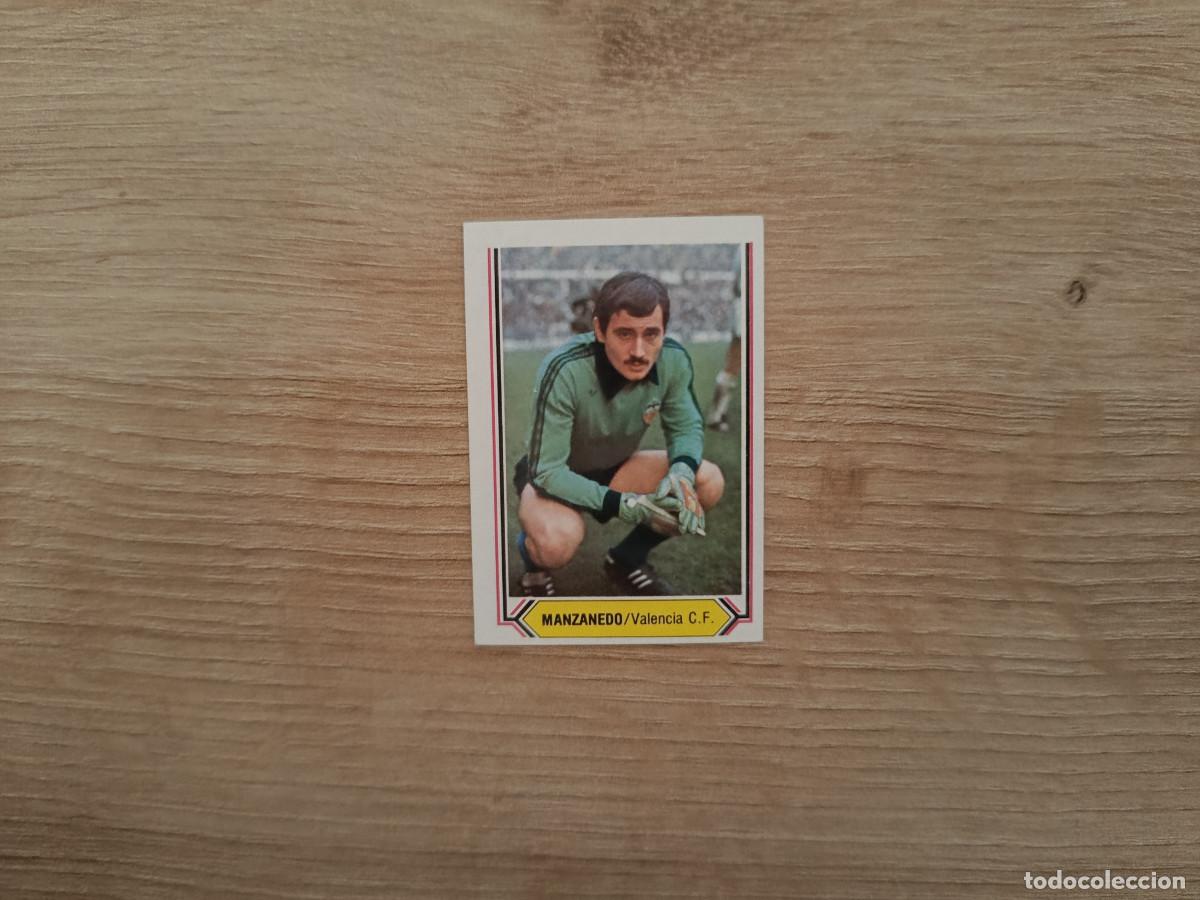 Cromos de F&uacute;tbol: CROMO DE FUTBOL LIGA ESTE MANZANEDO VALENCIA SIN PEGAR NUNCA PEGADO 80 81 1980 1981 D526