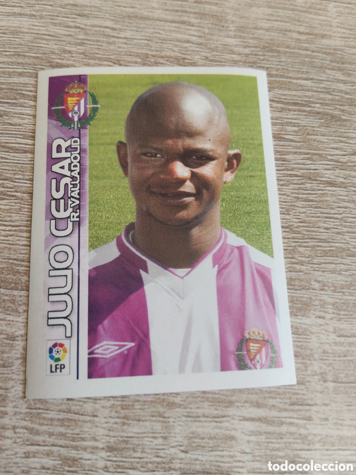 Cromos de F&uacute;tbol: Panini superliga 2003 2004 03 04 390 Julio C&eacute;sar Real Valladolid