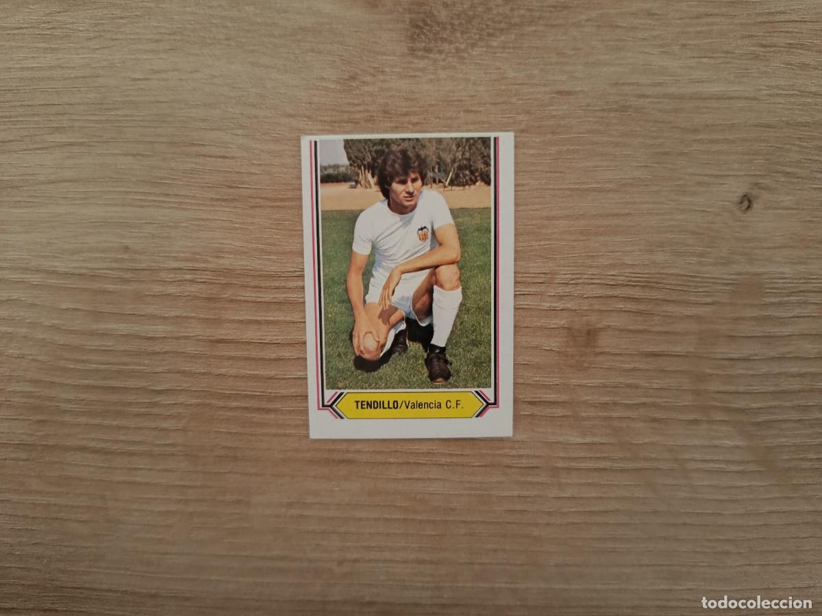 Cromos de F&uacute;tbol: CROMO DE FUTBOL LIGA ESTE TENDILLO VALENCIA SIN PEGAR NUNCA PEGADO 80 81 1980 1981 D526