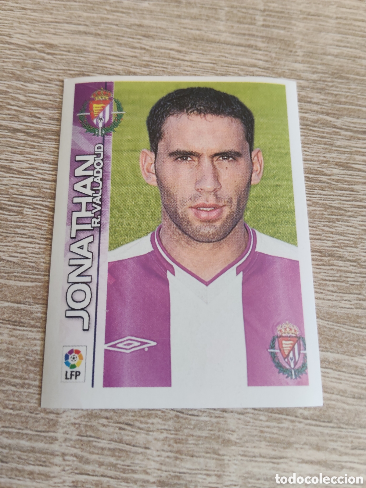 Cromos de F&uacute;tbol: Panini superliga 2093 2004 03 04 Jonathan Real Valladolid