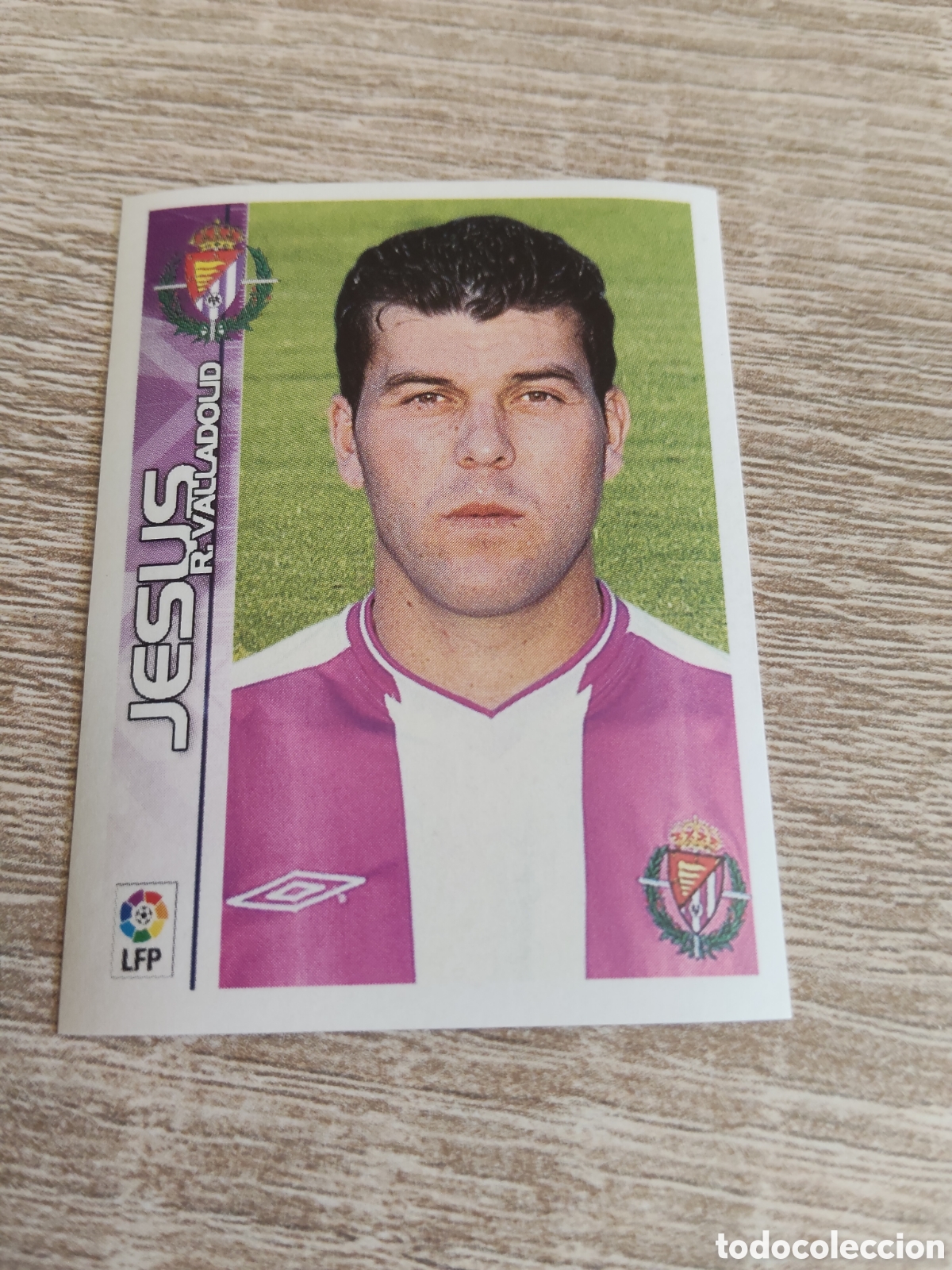 Cartes &agrave; collectionner de Football: Panini superliga de estrellas 2003 2004 03 04 394 Jes&uacute;s Real Valladolid