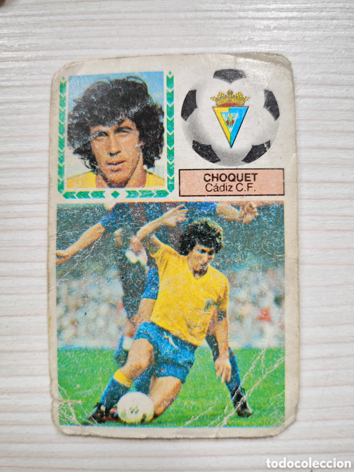 Cartes &agrave; collectionner de Football: CHOQUET C&Aacute;DIZ EDICIONES ESTE 83-84