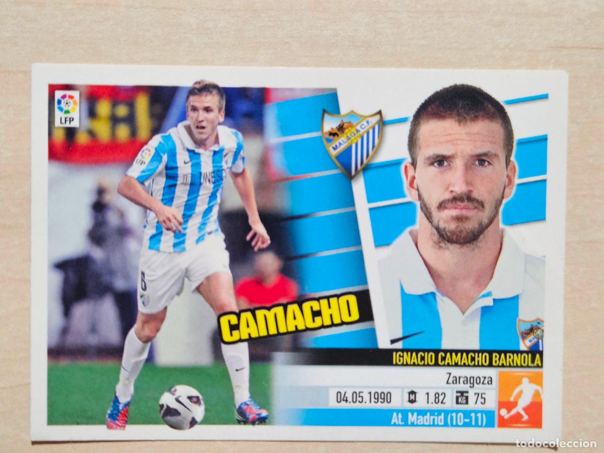 Cromos de Futebol: CROMO N&ordm; 8 CAMACHO - ESTE 2013 14 - 13 14 - CROMO SIN PEGAR - MALAGA