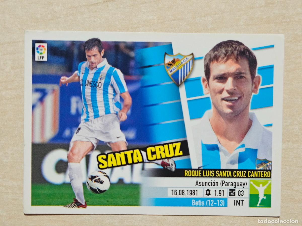 Cromos de Futebol: CROMO N&ordm; 16 SANTA CRUZ - ESTE 2013 14 - 13 14 - CROMO SIN PEGAR - MALAGA