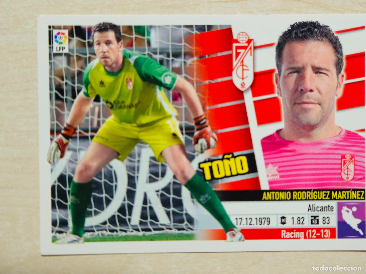 Cartes &agrave; collectionner de Football: CROMO N&ordm; 2 TO&Ntilde;O - ESTE 2013 14 - 13 14 - CROMO SIN PEGAR - GRANADA