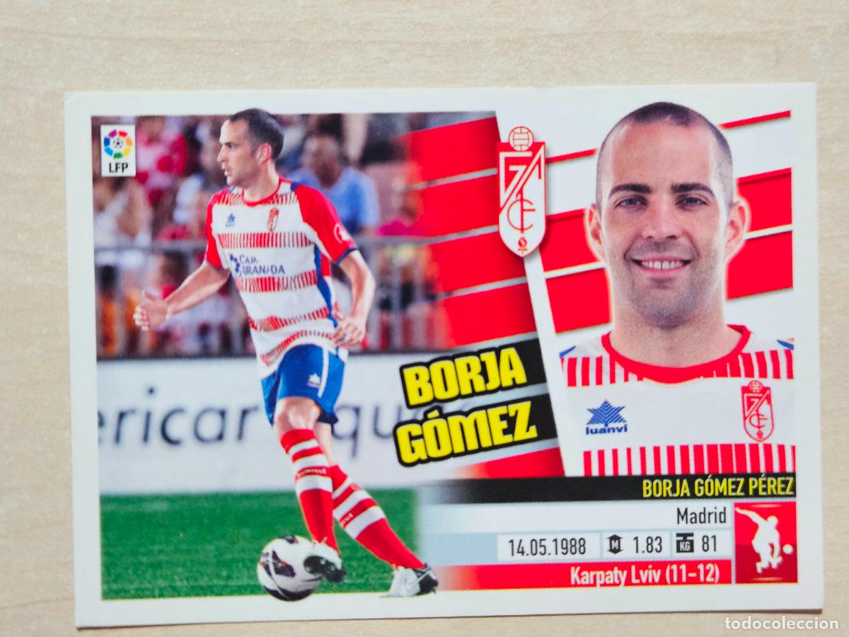Cromos de Futebol: CROMO N&ordm; 4 BORJA GOMEZ - ESTE 2013 14 - 13 14 - CROMO SIN PEGAR - GRANADA