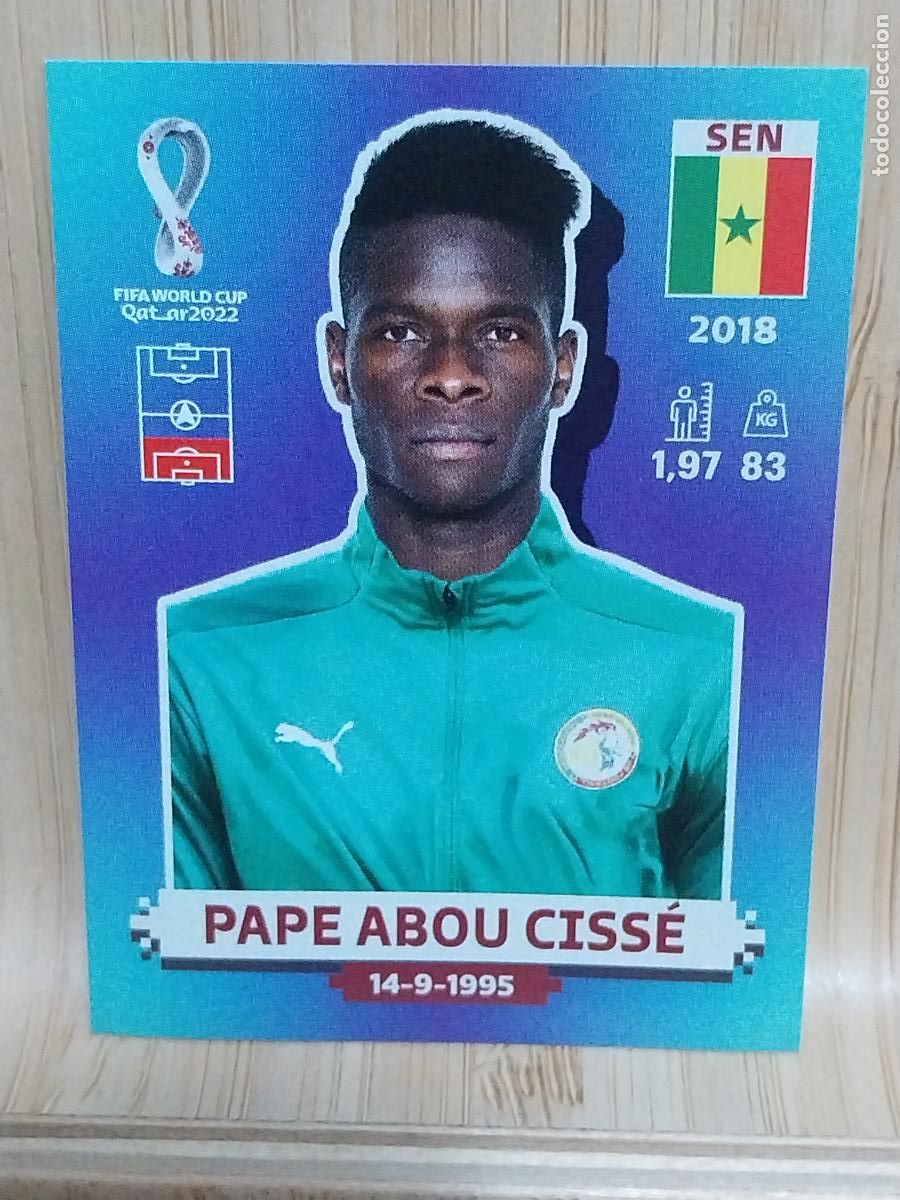 Cromos de Futebol: CISSR SENEGAL SEN 6 QATAR 2022 CROMO SIN PEGAR NUNCA ORIGINAL