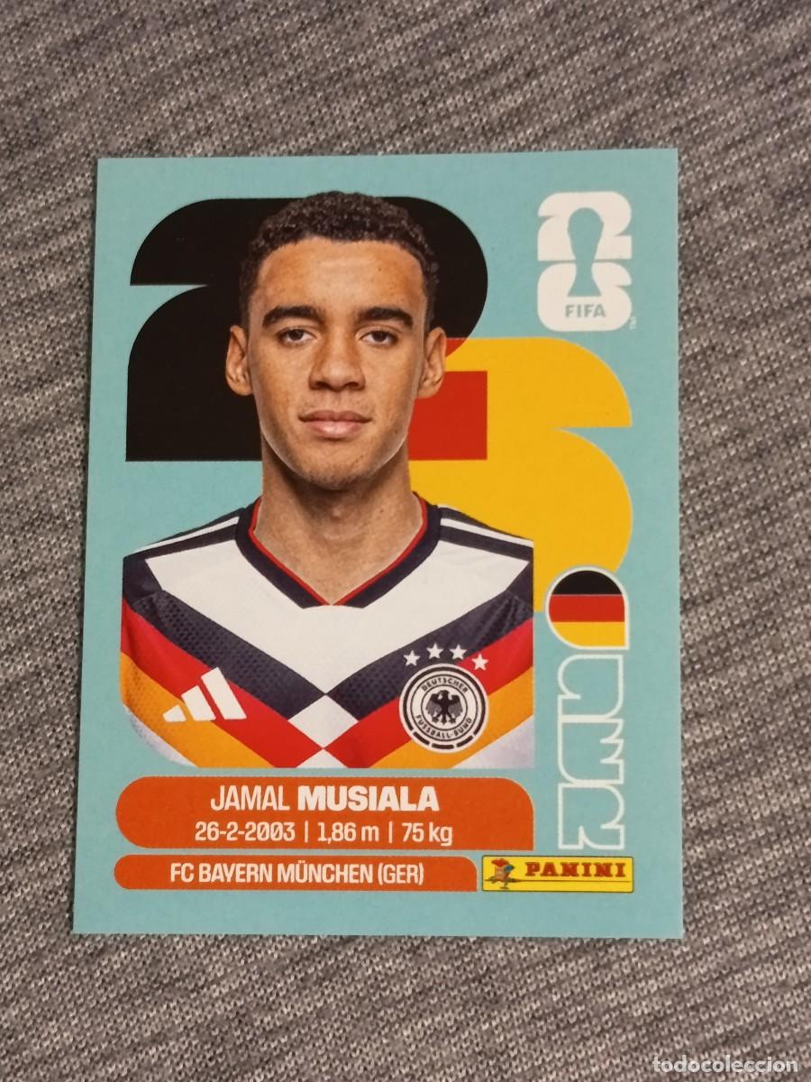 Cromos de F&uacute;tbol: MUSIALA GER 15 STICKER MUNDIAL 2026 PANINI FIFA WORLD CUP NUEVO