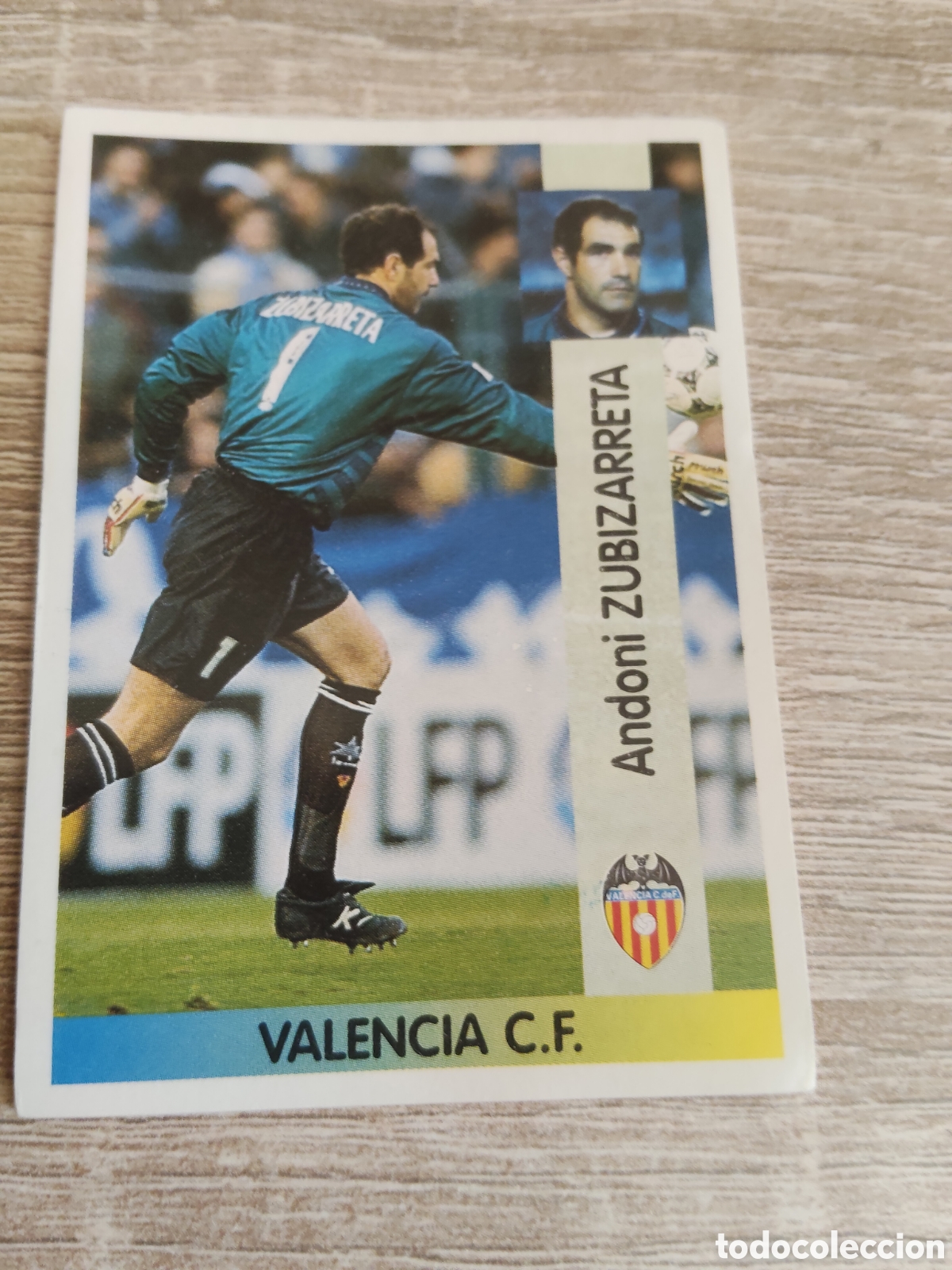 Cromos de F&uacute;tbol: Panini liga 1996 1997 96 97 17 Zubizarreta Valencia