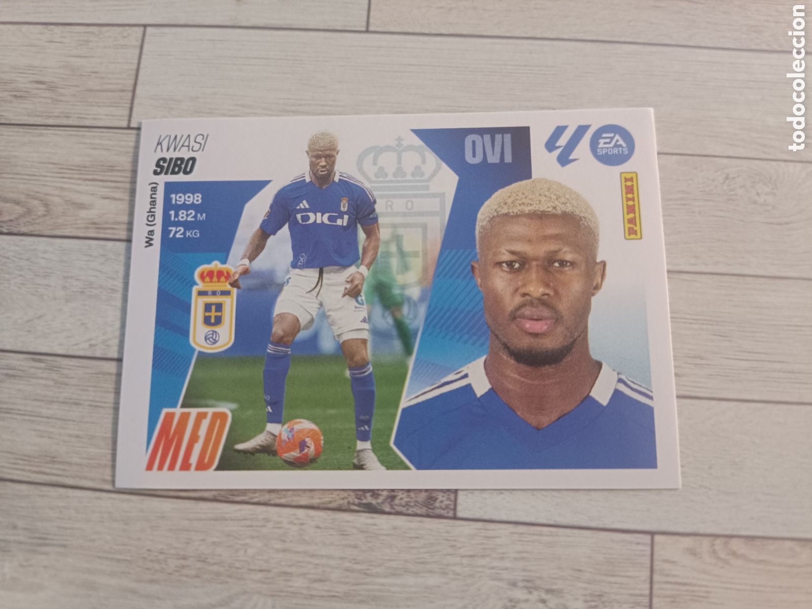 Cromos de F&uacute;tbol: 13 SIBO REAL OVIEDO LIGA ESTE 2025 2026 PANINI 25 26