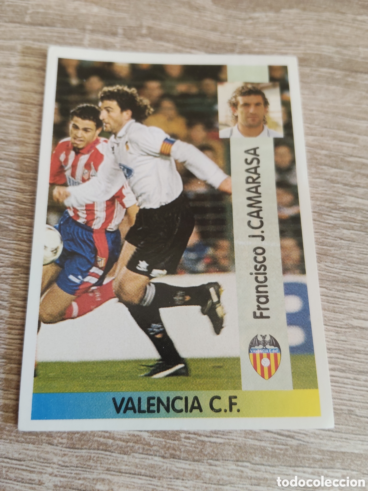 Cromos de F&uacute;tbol: Panini liga 1996 1997 96 97 20 Camarasa Valencia