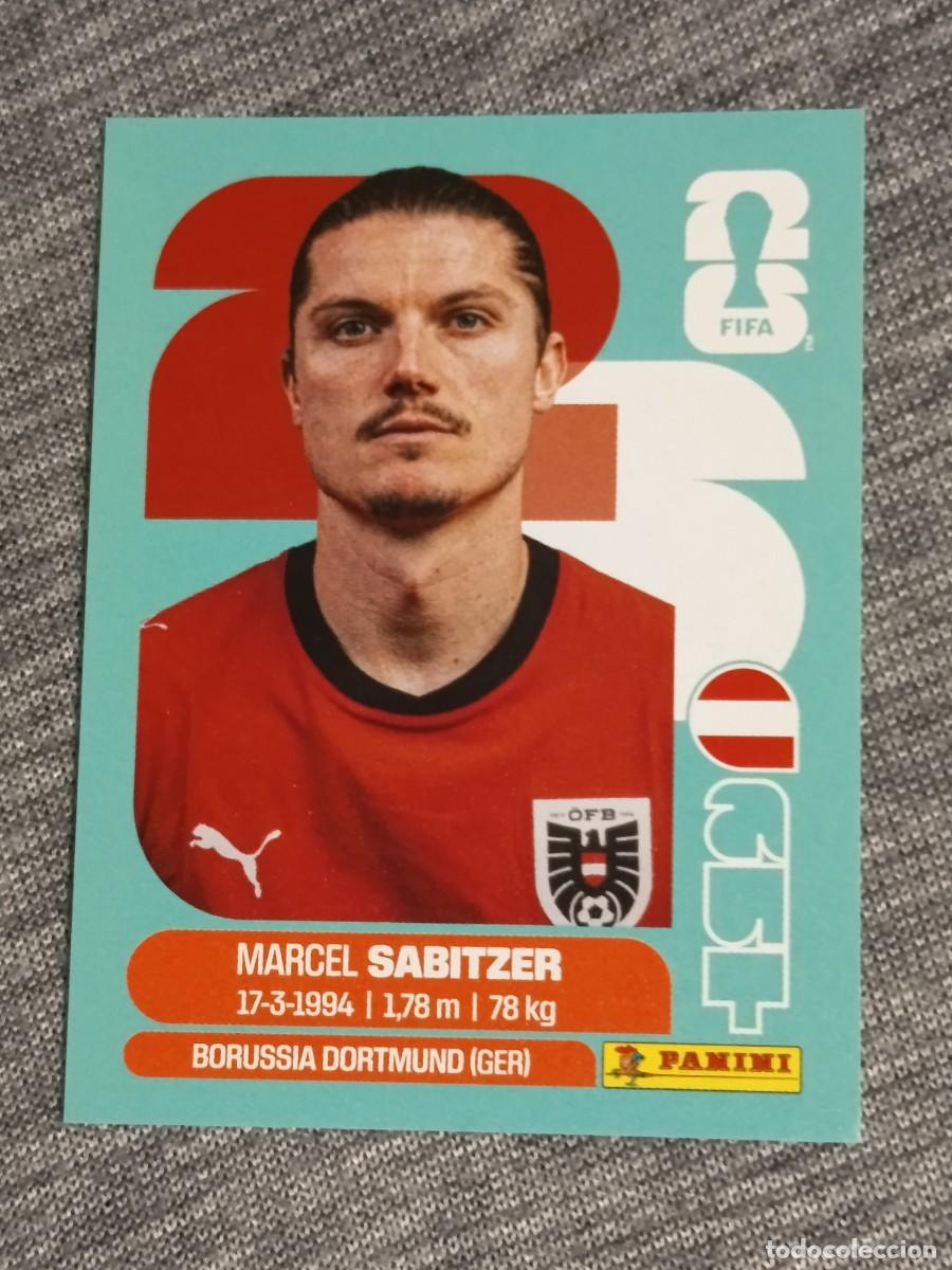 Cromos de F&uacute;tbol: SABITZER AUT 11 STICKER MUNDIAL 2026 PANINI FIFA WORLD CUP NUEVO