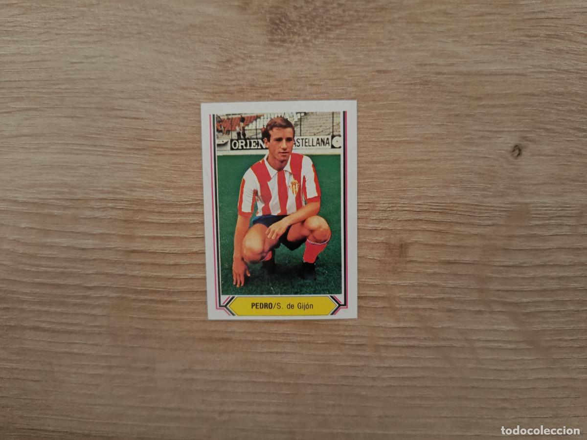 Fu&szlig;ball-Sticker: CROMO DE FUTBOL LIGA ESTE PEDRO SPORTING SIN PEGAR NUNCA PEGADO 80 81 1980 1981 D526