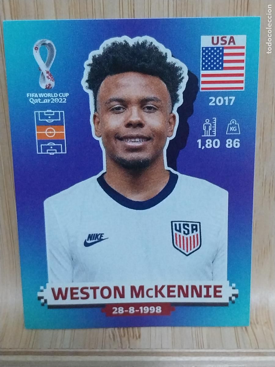 Cromos de F&uacute;tbol: McKENNIE USA 14 QATAR 2022 CROMO SIN PEGAR NUNCA ORIGINAL