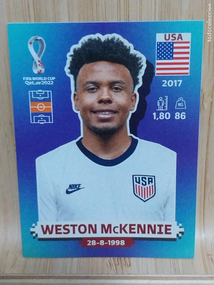 Cromos de F&uacute;tbol: McKENNIE USA 14 *** QATAR 2022 CROMO SIN PEGAR NUNCA ORIGINAL