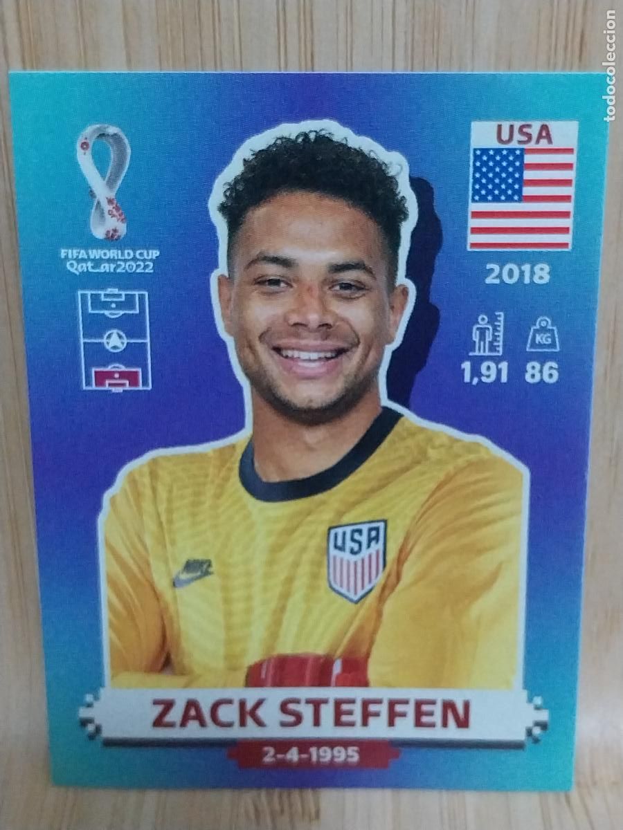 Cromos de F&uacute;tbol: STEFFEN USA 4 *** QATAR 2022 CROMO SIN PEGAR NUNCA ORIGINAL