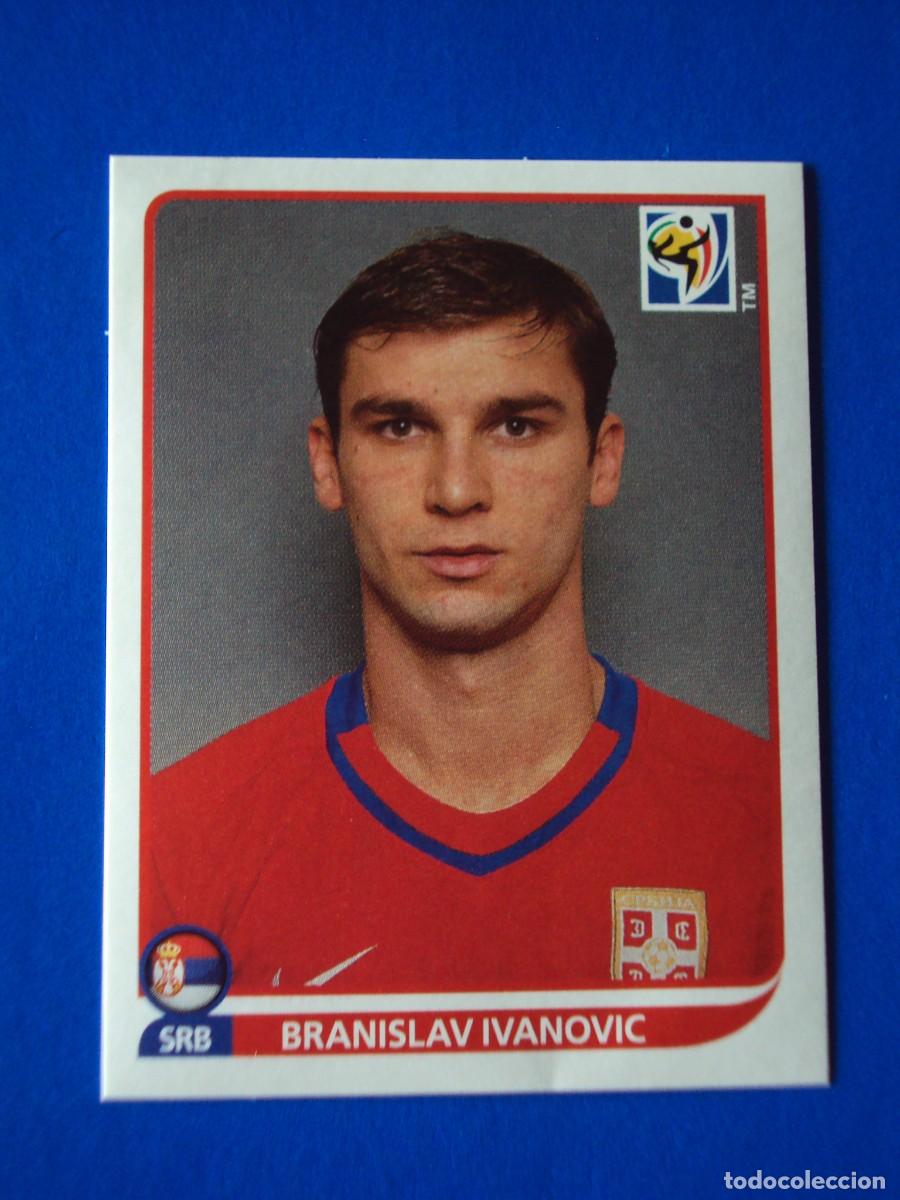 Cromos de F&uacute;tbol: 300 BRANISLAV IVANOVIC SERBIA MUNDIAL FUTBOL SOUTH AFRICA 2010 FIFA WORLD CUP PANINI CROMO NUEVO