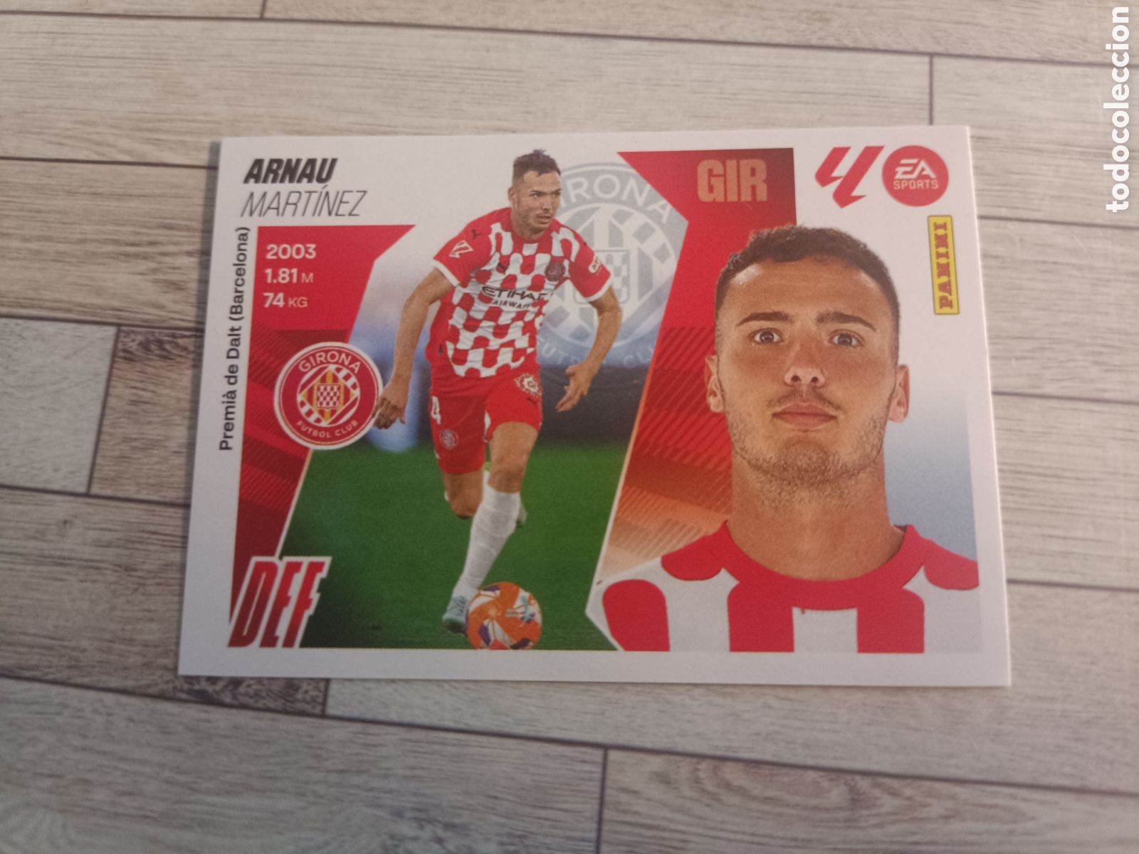 Cromos de F&uacute;tbol: 5 ARNAU MARTINEZ GIRONA LIGA ESTE 2025 2026 PANINI 25 26