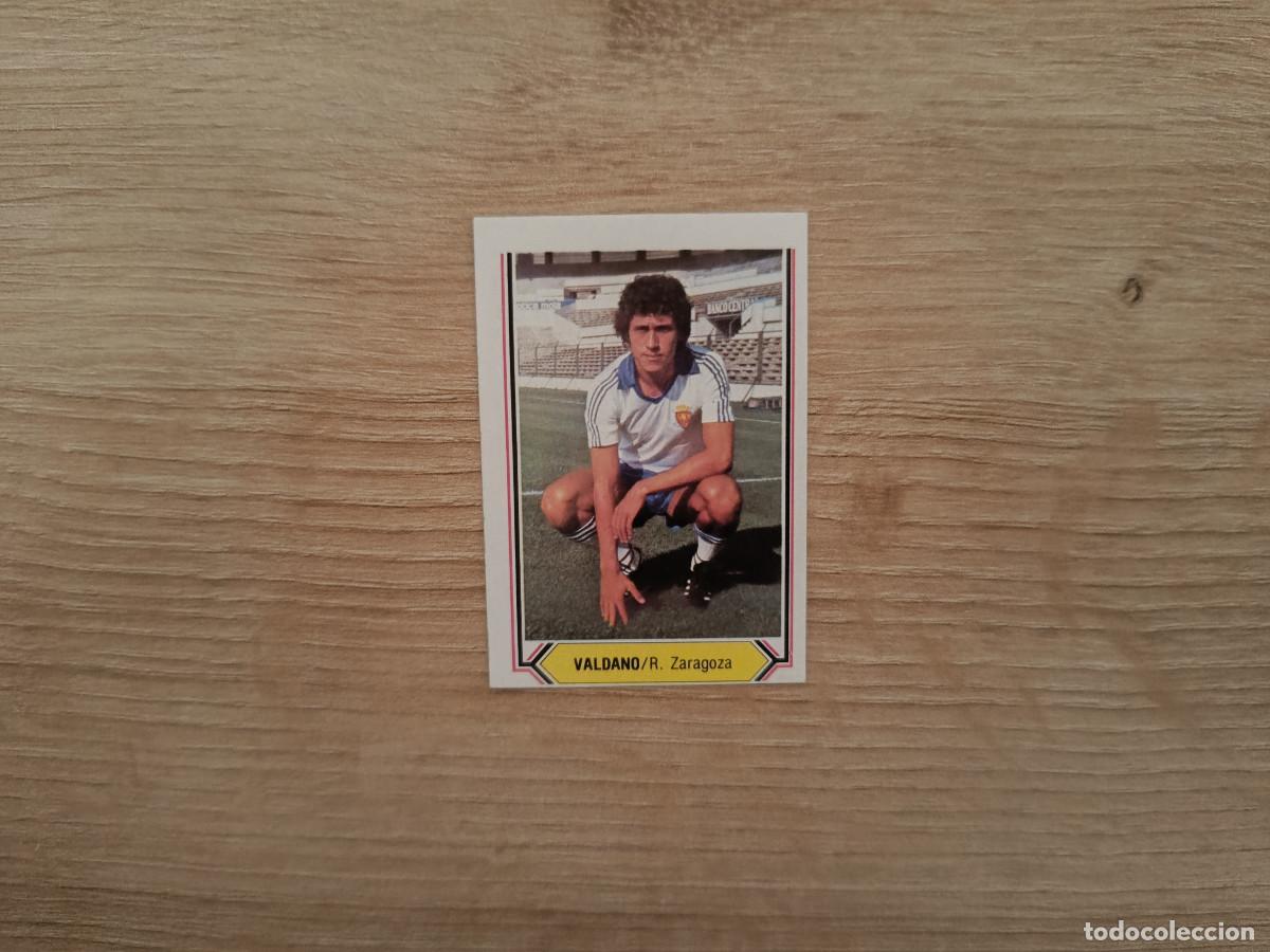 Cromos de F&uacute;tbol: CROMO DE FUTBOL LIGA ESTE VALDANO ZARAGOZA SIN PEGAR NUNCA PEGADO 80 81 1980 1981 D526