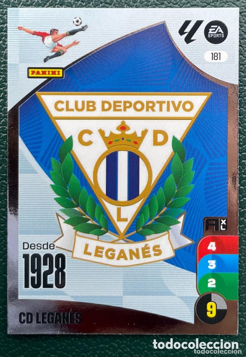 Cromos de F&uacute;tbol: 181 ESCUDO CD LEGANES FICHAS ALBUM ADRENALYN XL 2024 2025 24 25