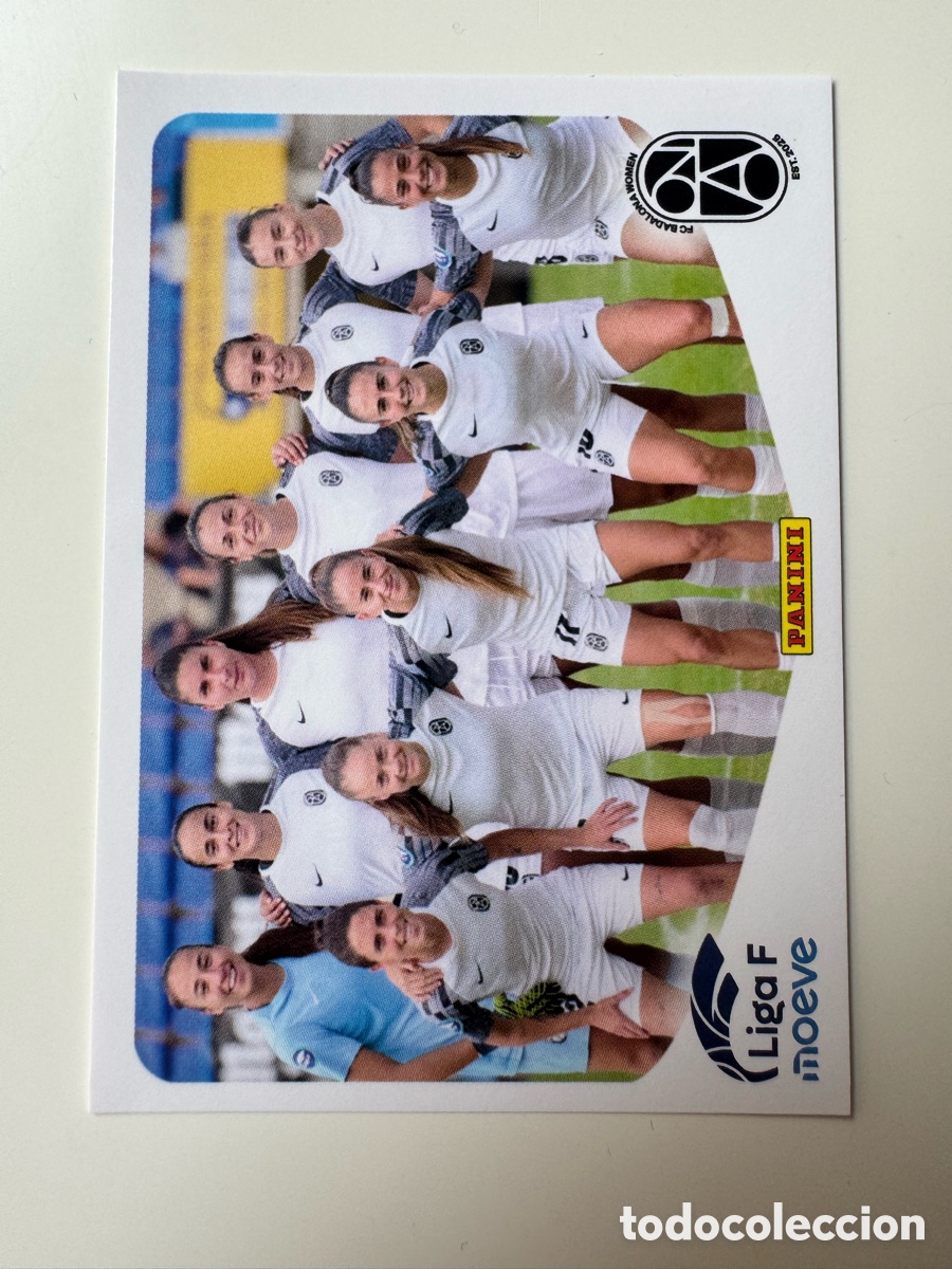 Fu&szlig;ball-Sticker: PANINI LIGA F FEMENINA 2025-2026 25-26 &ndash; FC Badalona Women N&ordm; 63 PLANTILLA