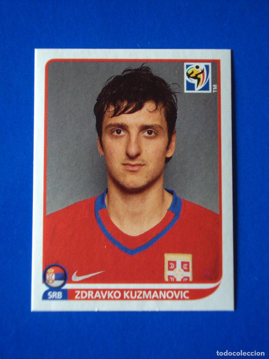 Fu&szlig;ball-Sticker: 306 ZDRAVKO KUZMANOVIC SERBIA MUNDIAL FUTBOL SOUTH AFRICA 2010 FIFA WORLD CUP PANINI CROMO NUEVO