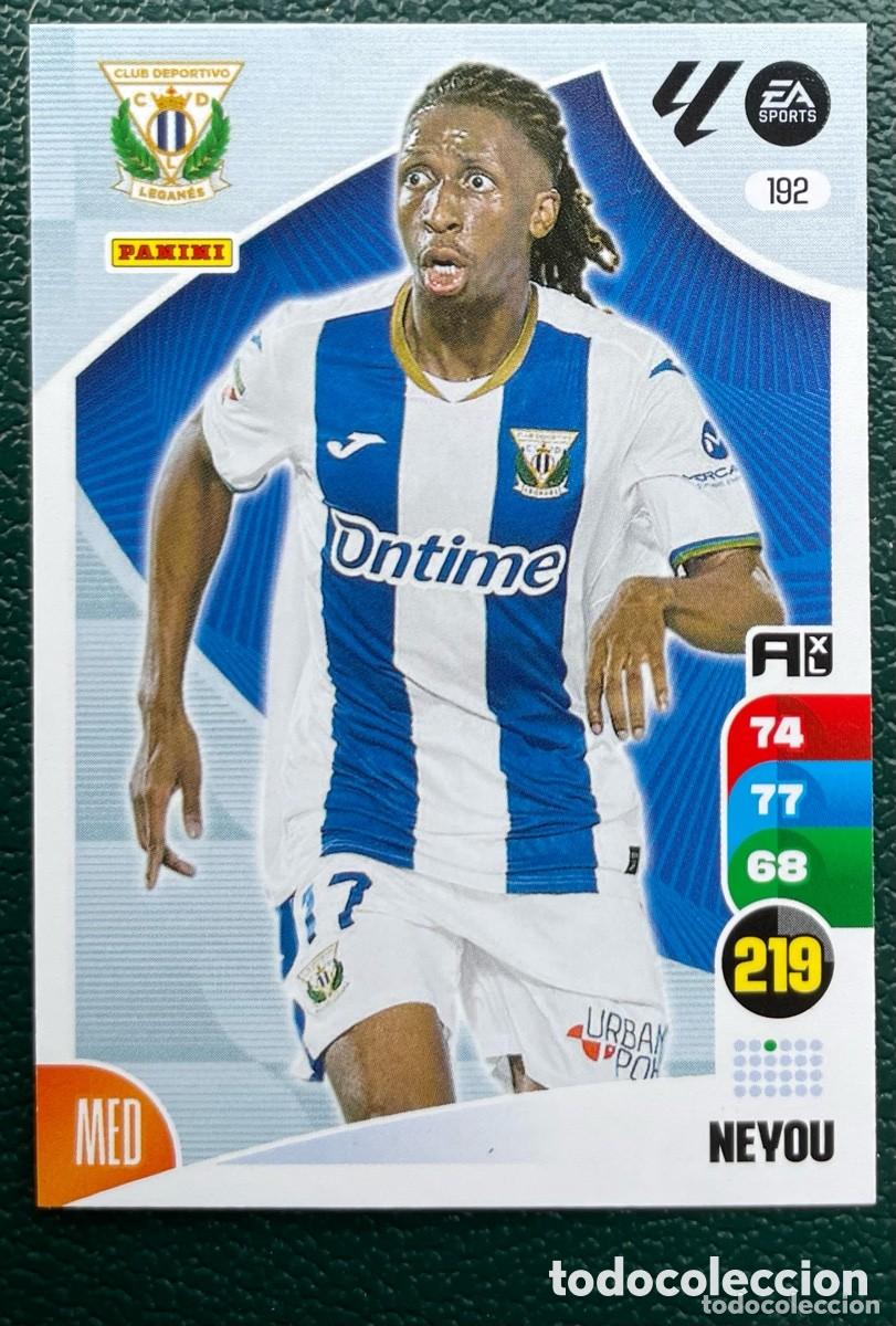 Fu&szlig;ball-Sticker: 192 NEYOU CD LEGANES FICHAS ALBUM ADRENALYN XL 2024 2025 24 25