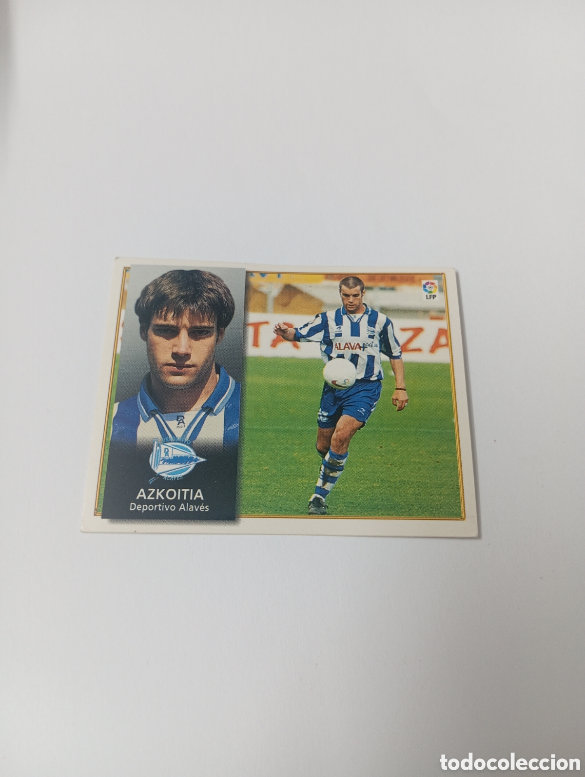 Cromos de F&uacute;tbol: AZKOITIA Alav&eacute;s Liga Este 1998 1999 NUEVO SIN PEGAR 98 99