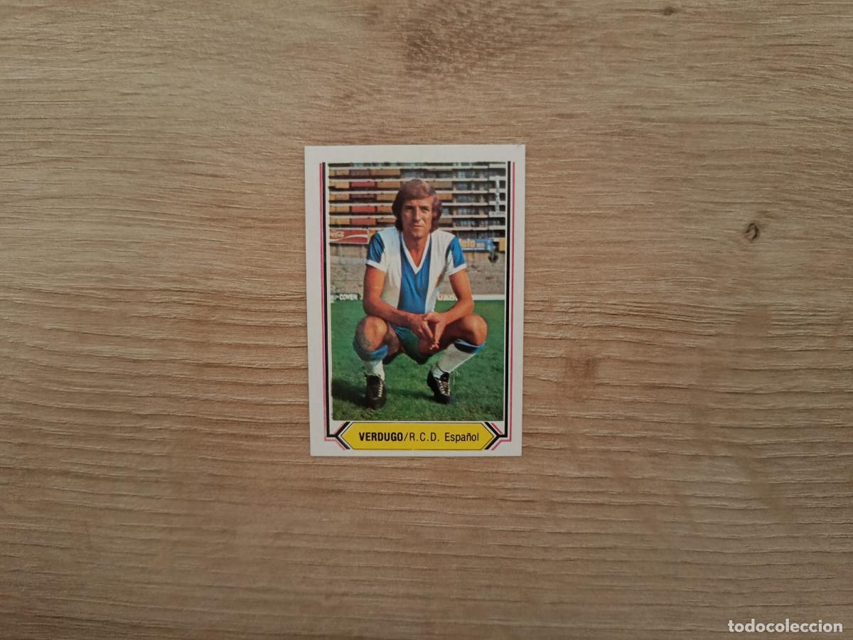 Cromos de F&uacute;tbol: CROMO DE FUTBOL LIGA ESTE VERDUGO ESPA&Ntilde;OL SIN PEGAR NUNCA PEGADO 80 81 1980 1981 D526