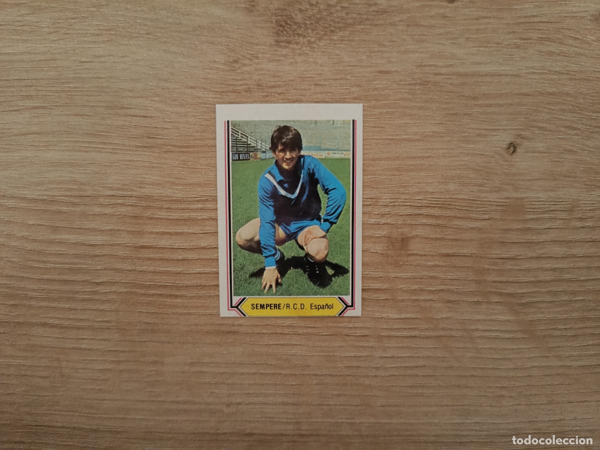 Cromos de F&uacute;tbol: CROMO DE FUTBOL LIGA ESTE SEMPERE ESPA&Ntilde;OL SIN PEGAR NUNCA PEGADO 80 81 1980 1981 D526