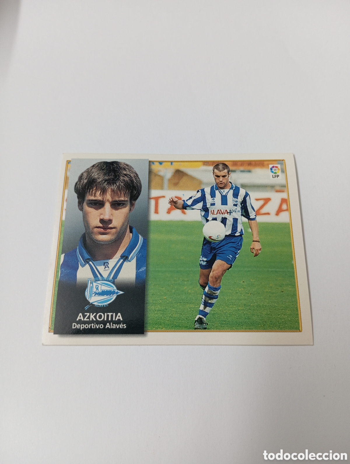 Cromos de F&uacute;tbol: AZKOITIA Alav&eacute;s Liga Este 1998 1999 NUEVO SIN PEGAR 98 99