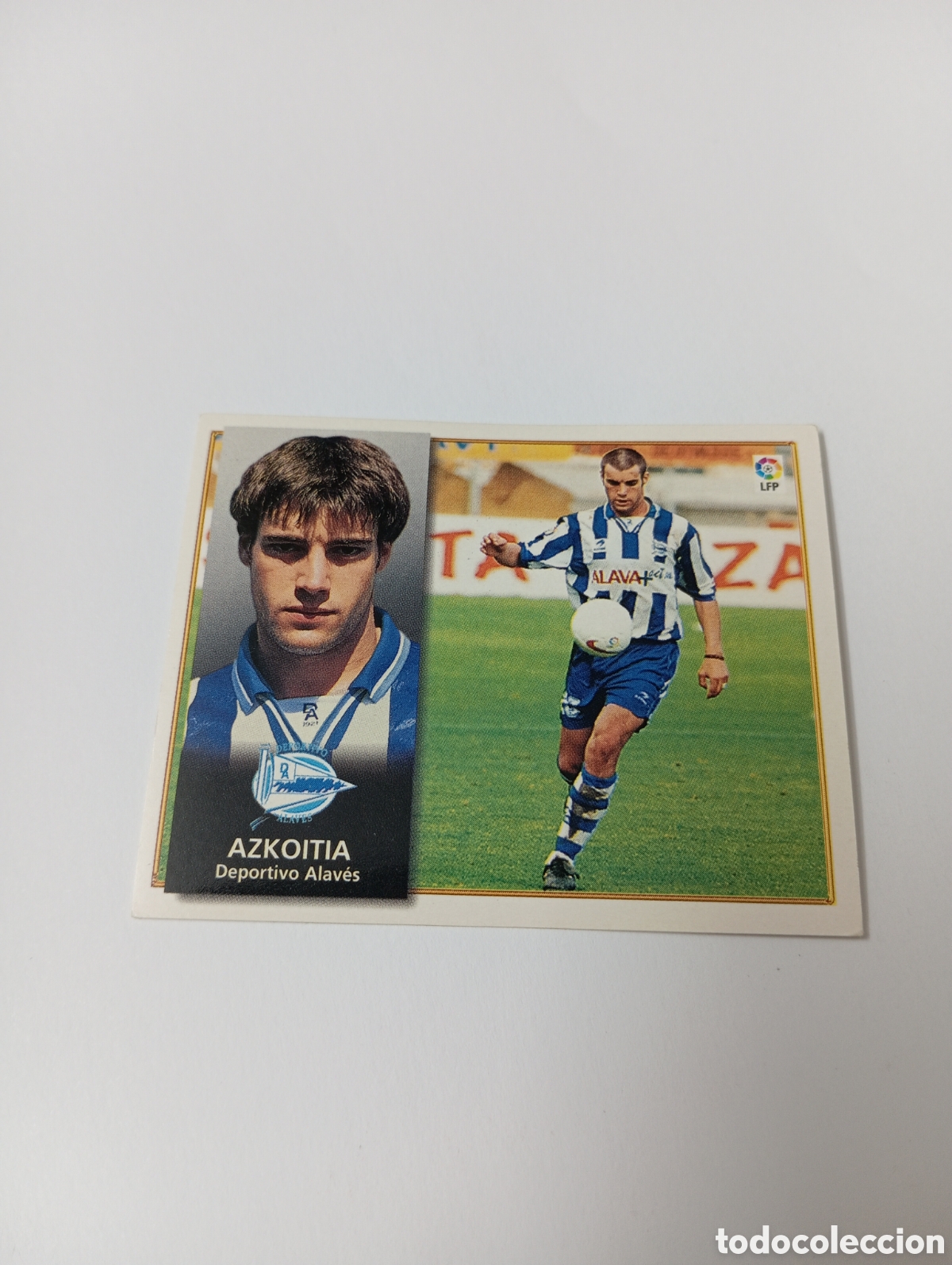 Cromos de F&uacute;tbol: AZKOITIA Alav&eacute;s Liga Este 1998 1999 NUEVO SIN PEGAR 98 99